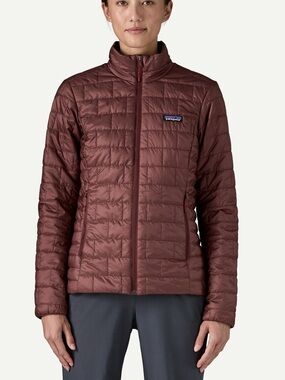 Patagonia Nano Puff® Lightweight Dark Ruby Puffer Packable Jacket